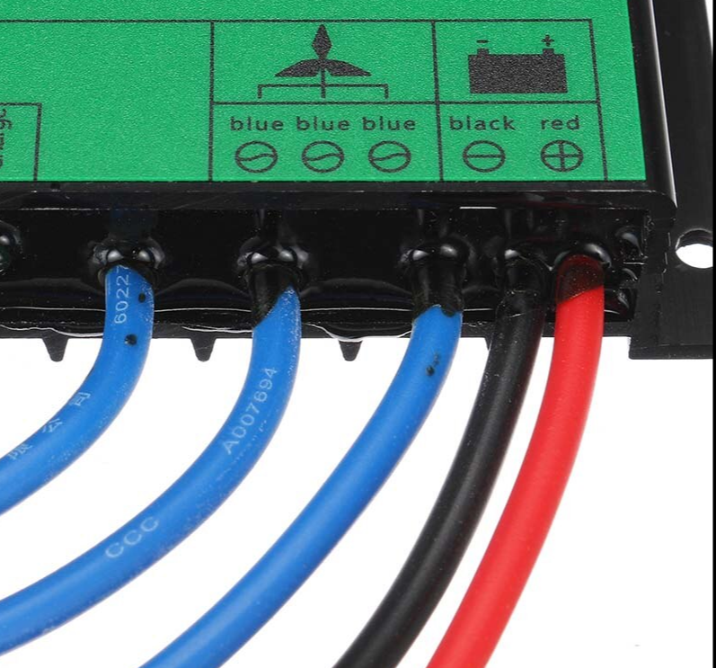 Charge controller for wind3